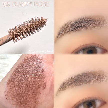 ハンオールブロウカラ/rom&nd/眉マスカラを使ったクチコミ(2枚目)