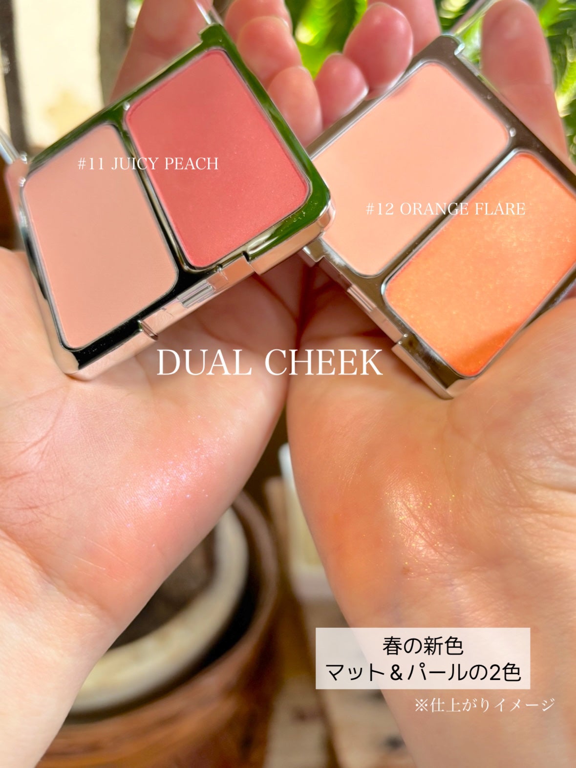 デュアルチーク/2aN/パウダーチークを使ったクチコミ(6枚目)