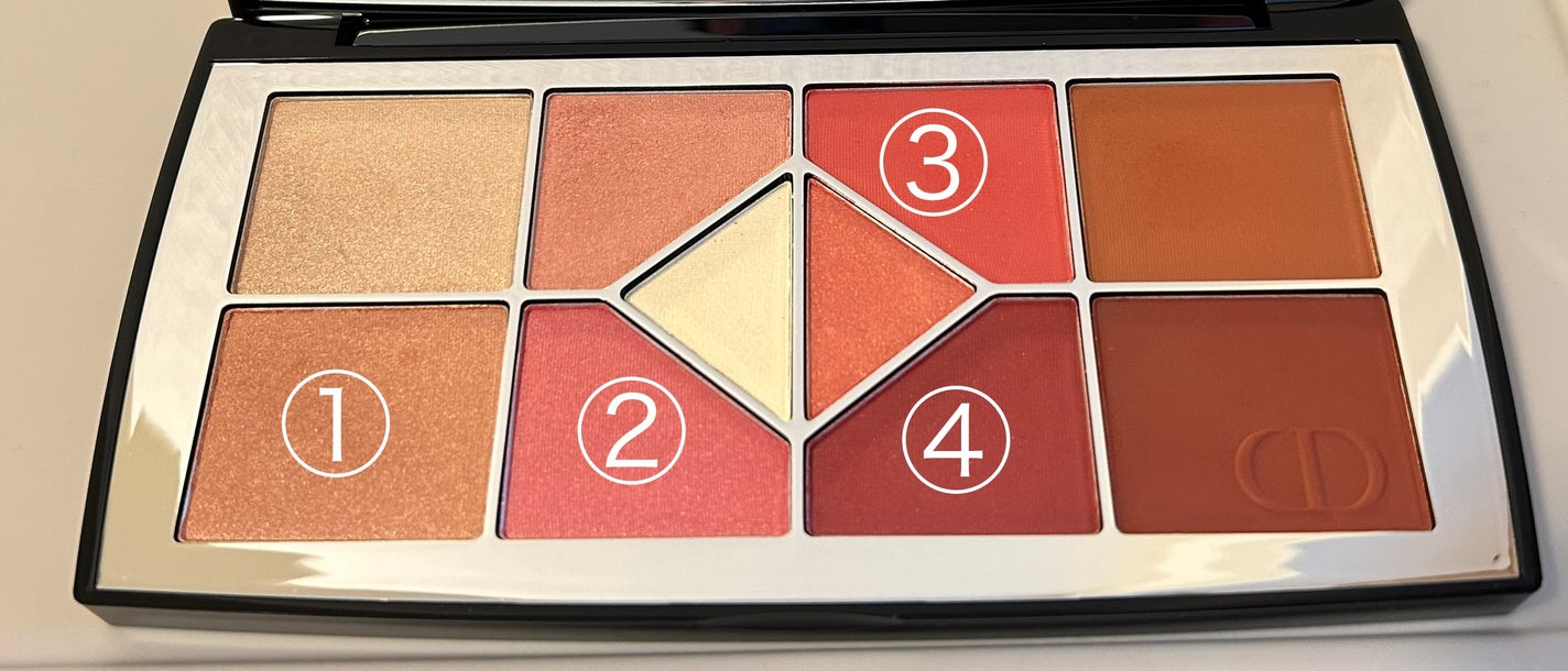 ディオールショウ ディス クルール/Dior/アイシャドウパレットを使ったクチコミ(2枚目)