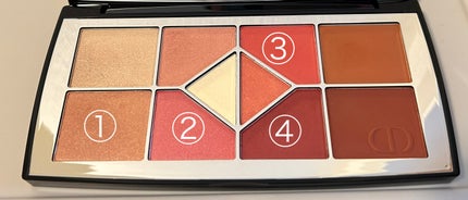 ディオールショウ ディス クルール/Dior/アイシャドウパレットを使ったクチコミ(2枚目)