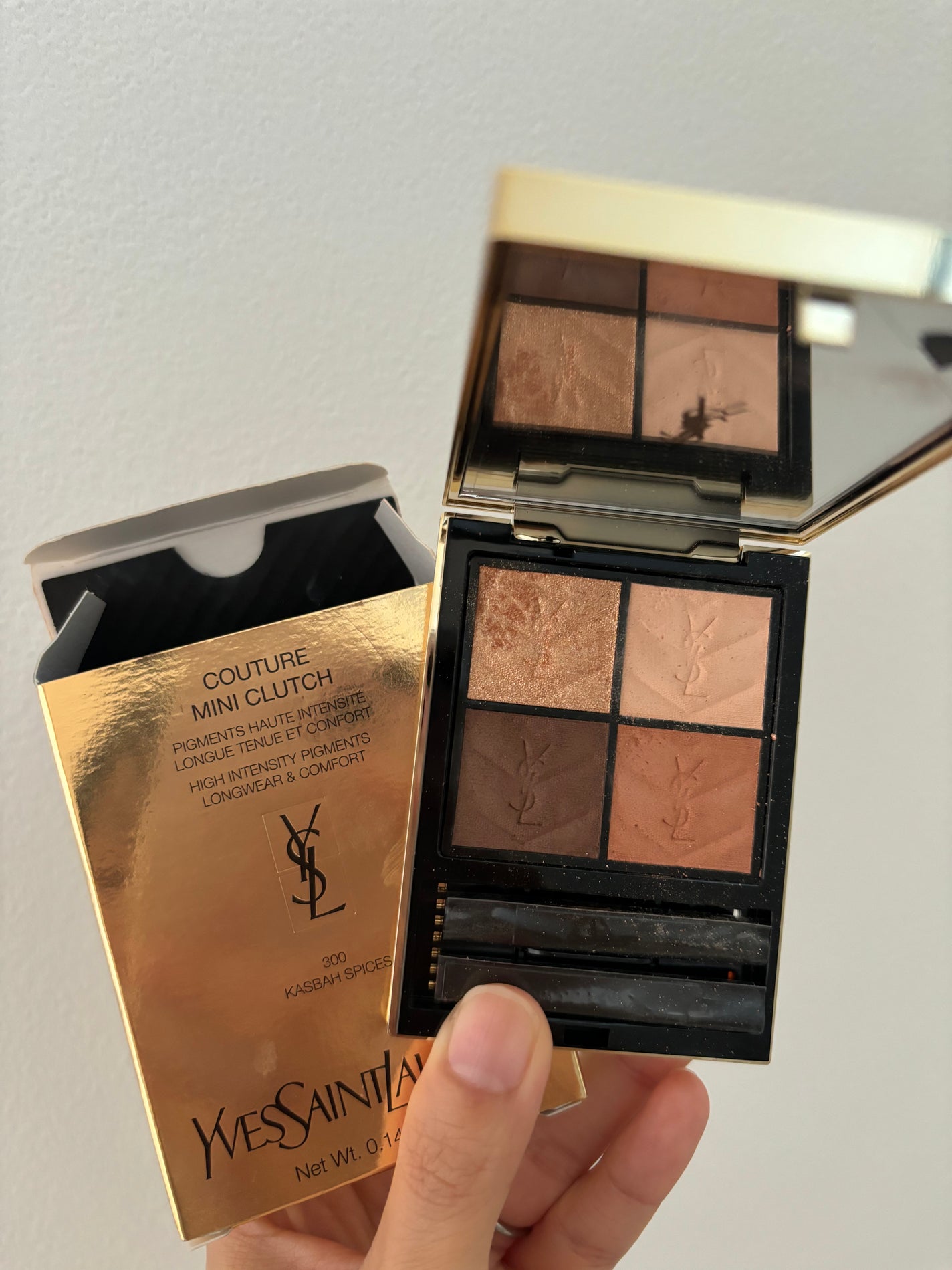 クチュール ミニ クラッチ/YVES SAINT LAURENT BEAUTE/アイシャドウパレットを使ったクチコミ(1枚目)