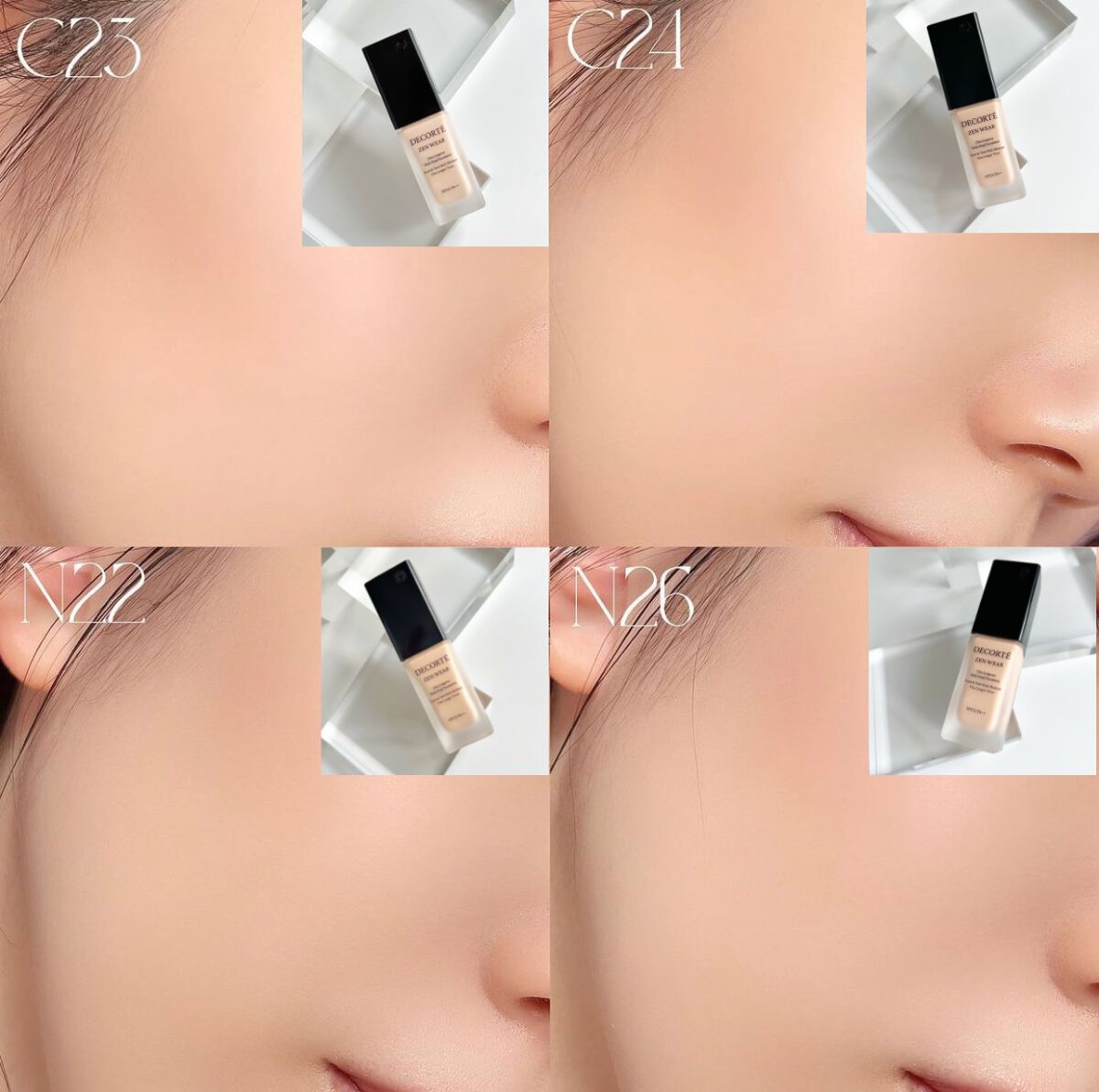 ゼン ウェア フルイド/DECORTÉ/リキッドファンデーションを使ったクチコミ(4枚目)