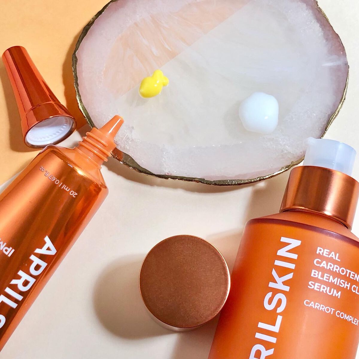 リアルカロテンブレミッシュクリアセラム/APRILSKIN/美容液を使ったクチコミ(2枚目)