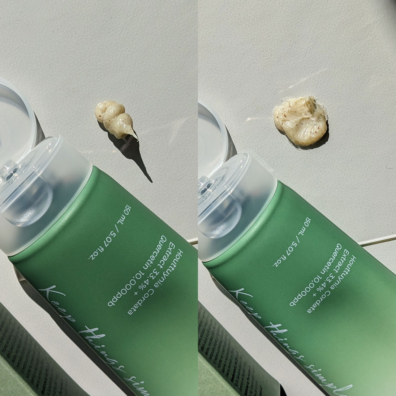 ドクダミポアディープクレンジングフォーム/Anua/洗顔フォームを使ったクチコミ（3枚目）