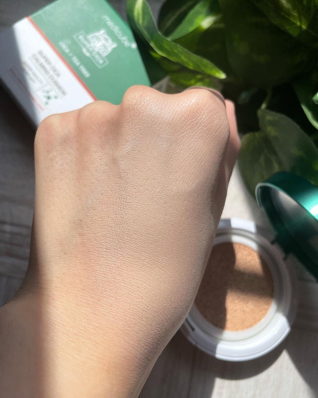 スーパーシカクッション/MEDICUBE/クッションファンデーションを使ったクチコミ(6枚目)