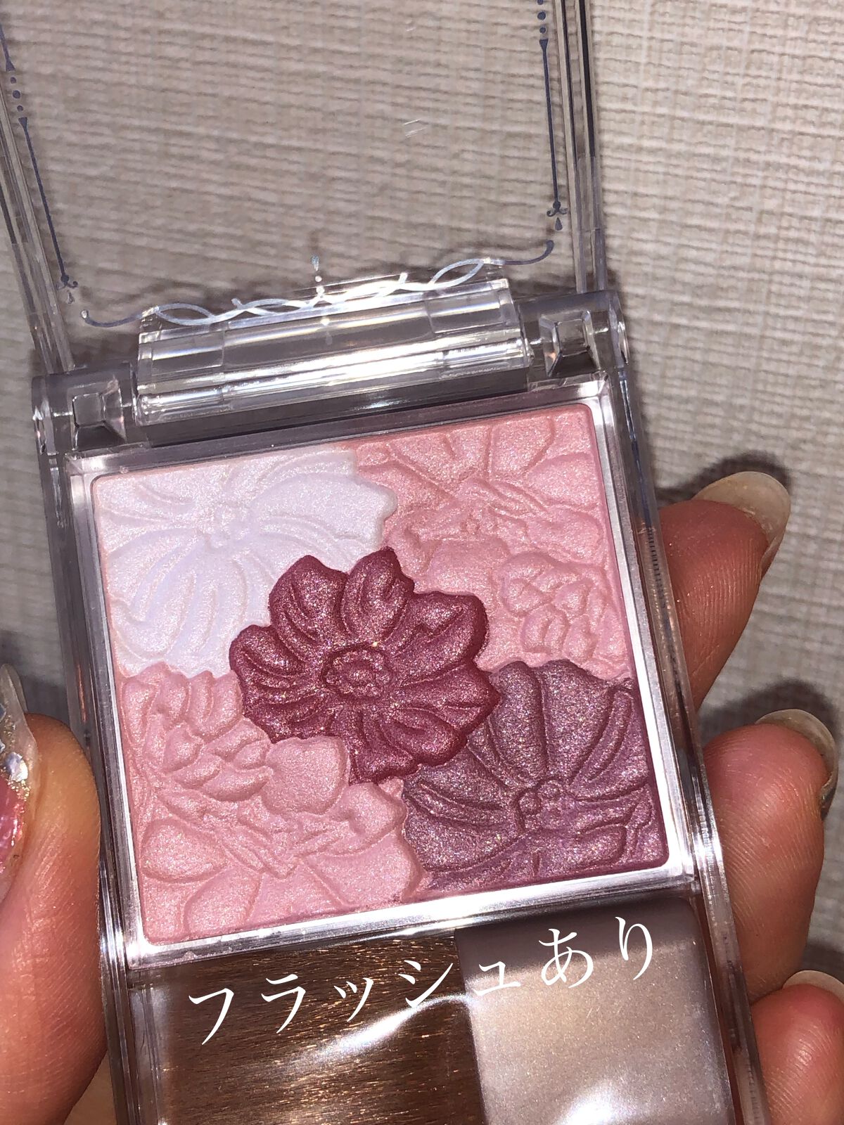 グロウフルールチークス/キャンメイク/パウダーチークを使ったクチコミ(3枚目)