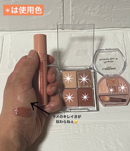 プランぷくコーデアイズ/キャンメイク/パウダーアイシャドウを使ったクチコミ(2枚目)