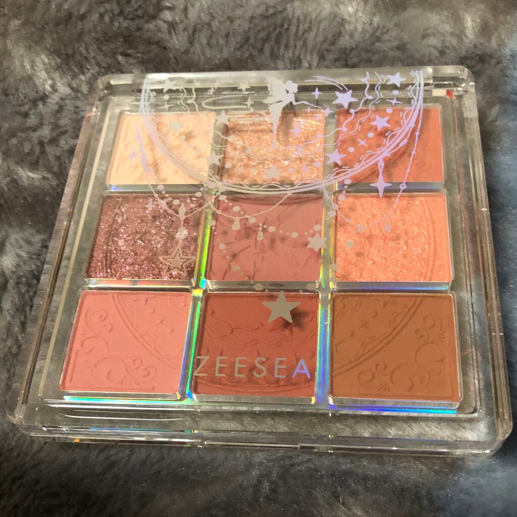 クォーツ 9色アイシャドウパレット(ドリームランドアイシャドウ)/ZEESEA/アイシャドウパレットを使ったクチコミ(5枚目)