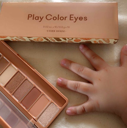 プレイカラー アイシャドウ/ETUDE/アイシャドウパレットを使ったクチコミ(1枚目)