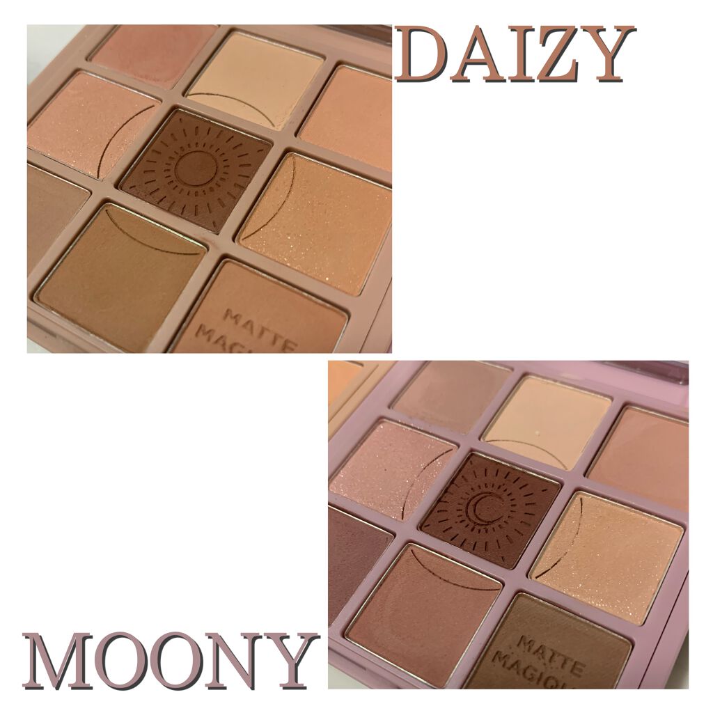 マイフェイブムードアイパレット 9カラー/HOLIKA HOLIKA/アイシャドウパレットを使ったクチコミ(2枚目)