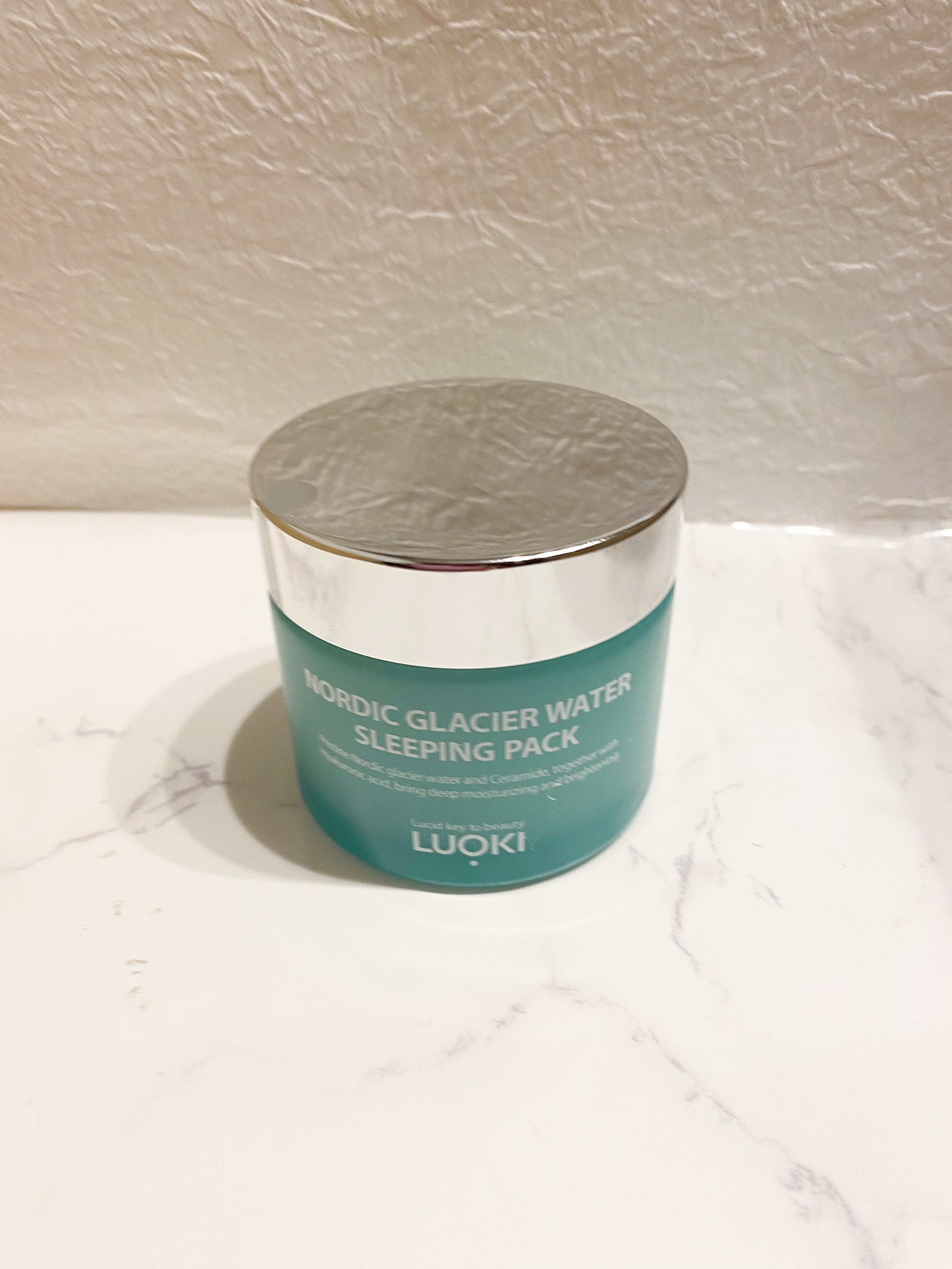ノルディック氷河水スリーピングパック/LUOKI/フェイスクリームを使ったクチコミ（1枚目）