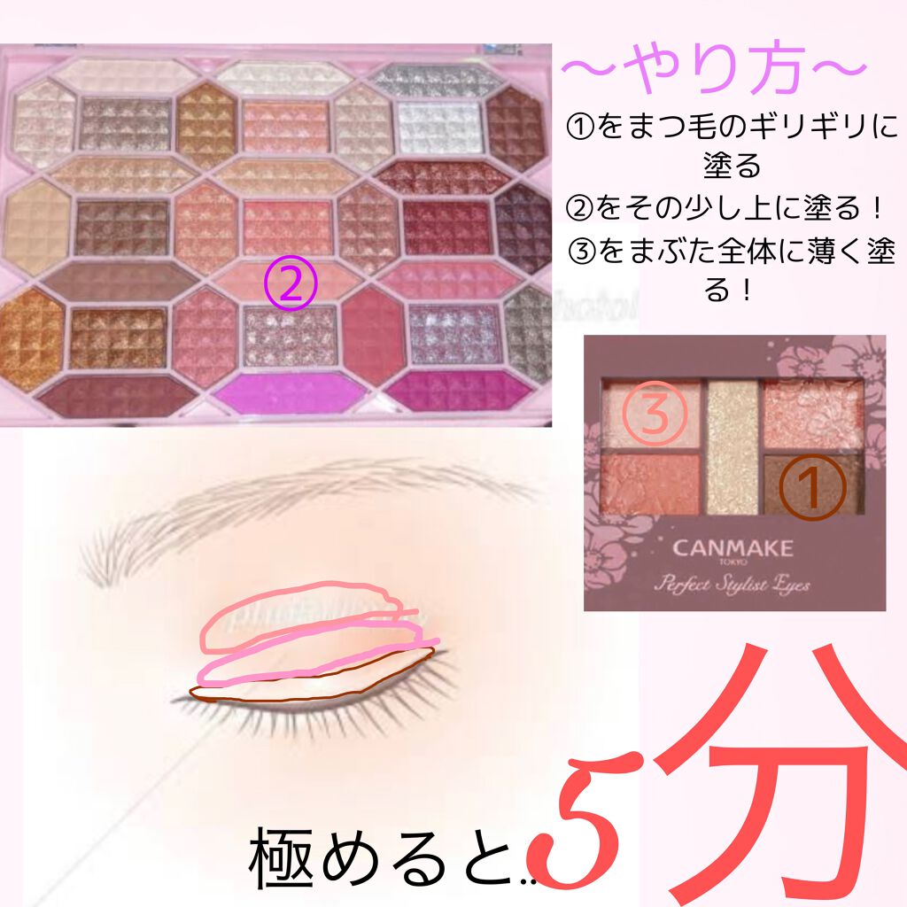 クリーミータッチライナー/キャンメイク/ジェルアイライナーを使ったクチコミ（2枚目）