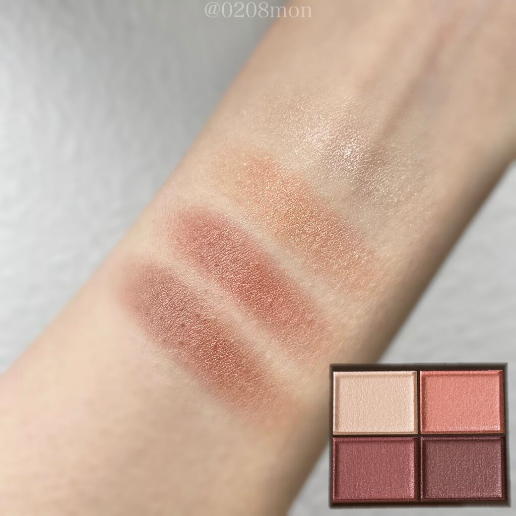 スキニーリッチシャドウ/excel/アイシャドウパレットを使ったクチコミ（3枚目）