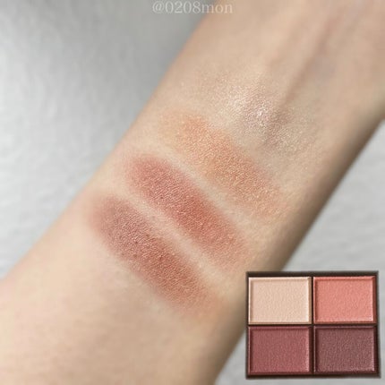 スキニーリッチシャドウ/excel/アイシャドウパレットを使ったクチコミ(3枚目)