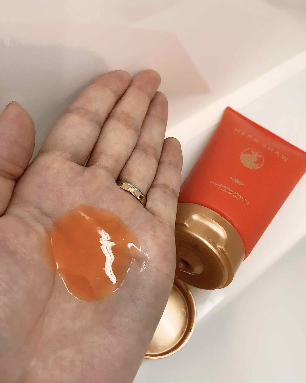 レッドパワーミラクルクレンジング/ヘラショー/クレンジングジェルを使ったクチコミ（2枚目）