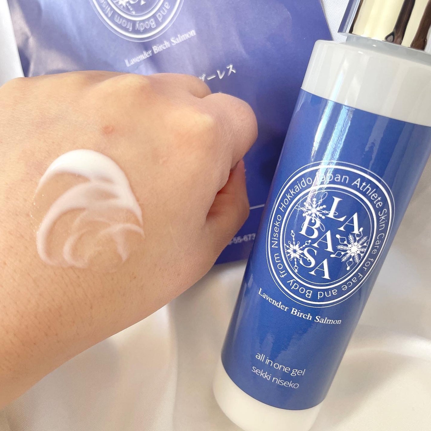 オールインワンジェル/LABASA/オールインワン化粧品を使ったクチコミ(4枚目)