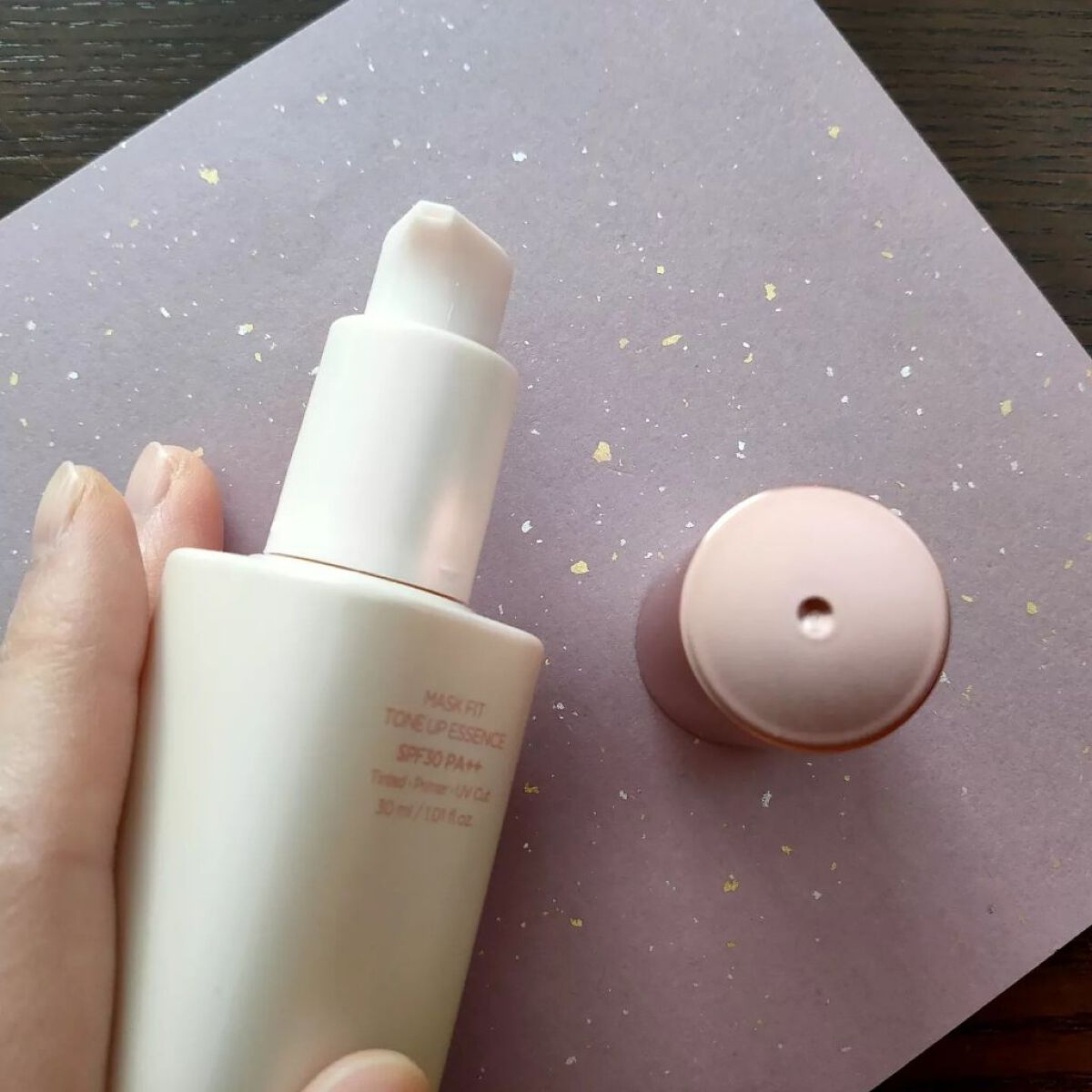 マスクフィットトーンアップエッセンス/TIRTIR(ティルティル)/化粧下地を使ったクチコミ(2枚目)