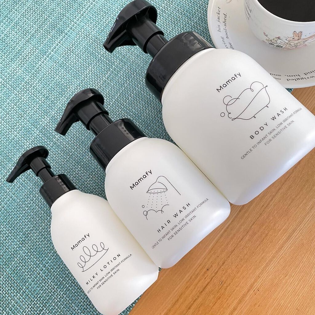 潤いミルキーローション/Mamafy/ボディローションを使ったクチコミ（2枚目）
