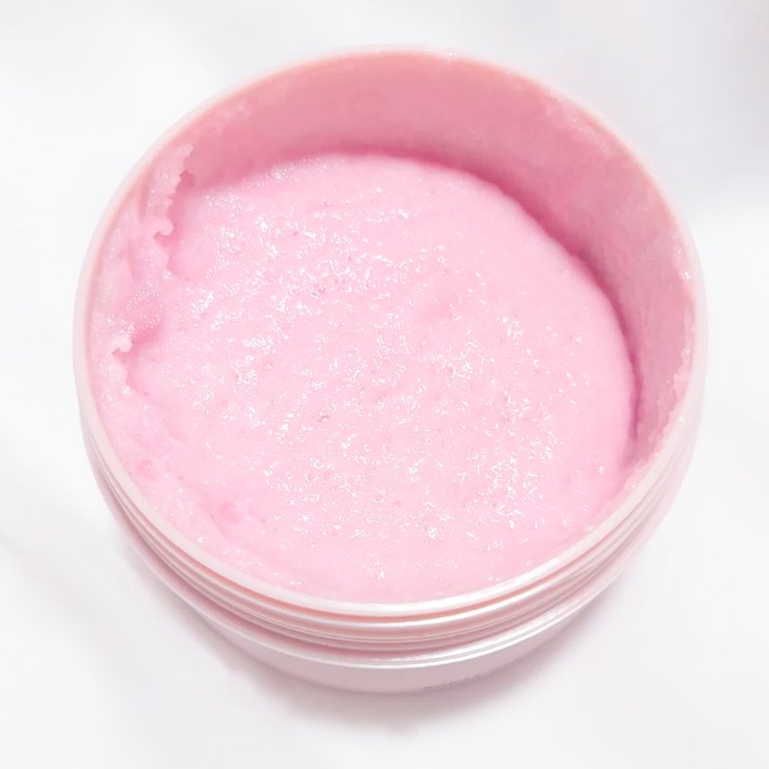 Q+Me スウィート ボム タラソ スクラブ/AGARISM/バスト・ヒップケアを使ったクチコミ（2枚目）