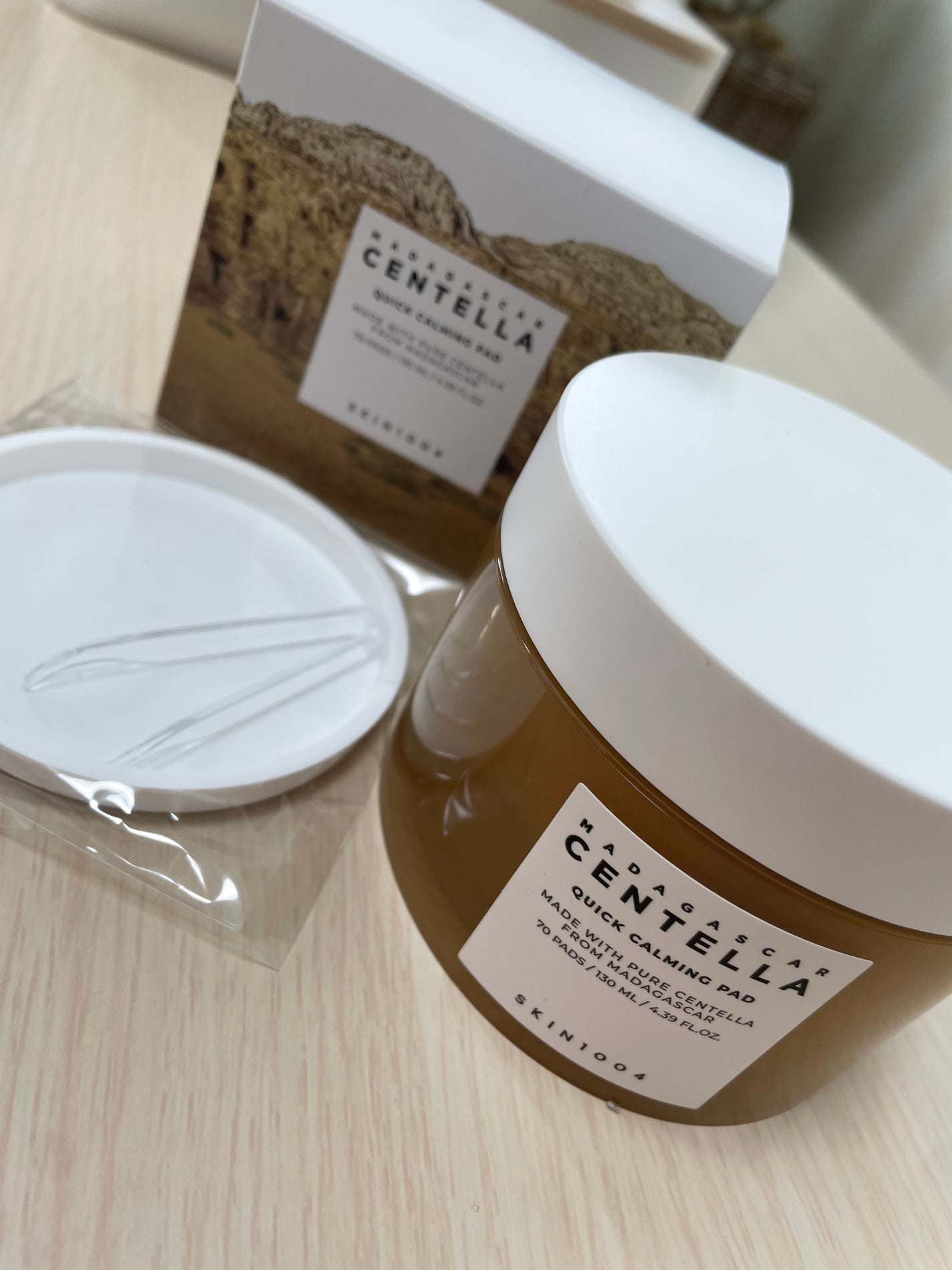 センテラ クイックカーミングパッド/SKIN1004/トナーパッドを使ったクチコミ(2枚目)