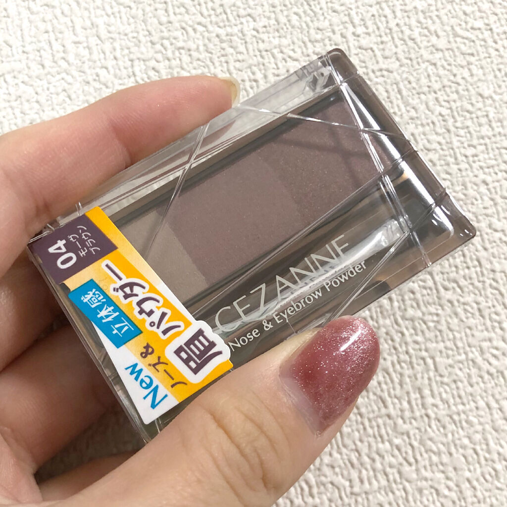 ノーズ＆アイブロウパウダー/CEZANNE/パウダーアイブロウを使ったクチコミ（3枚目）