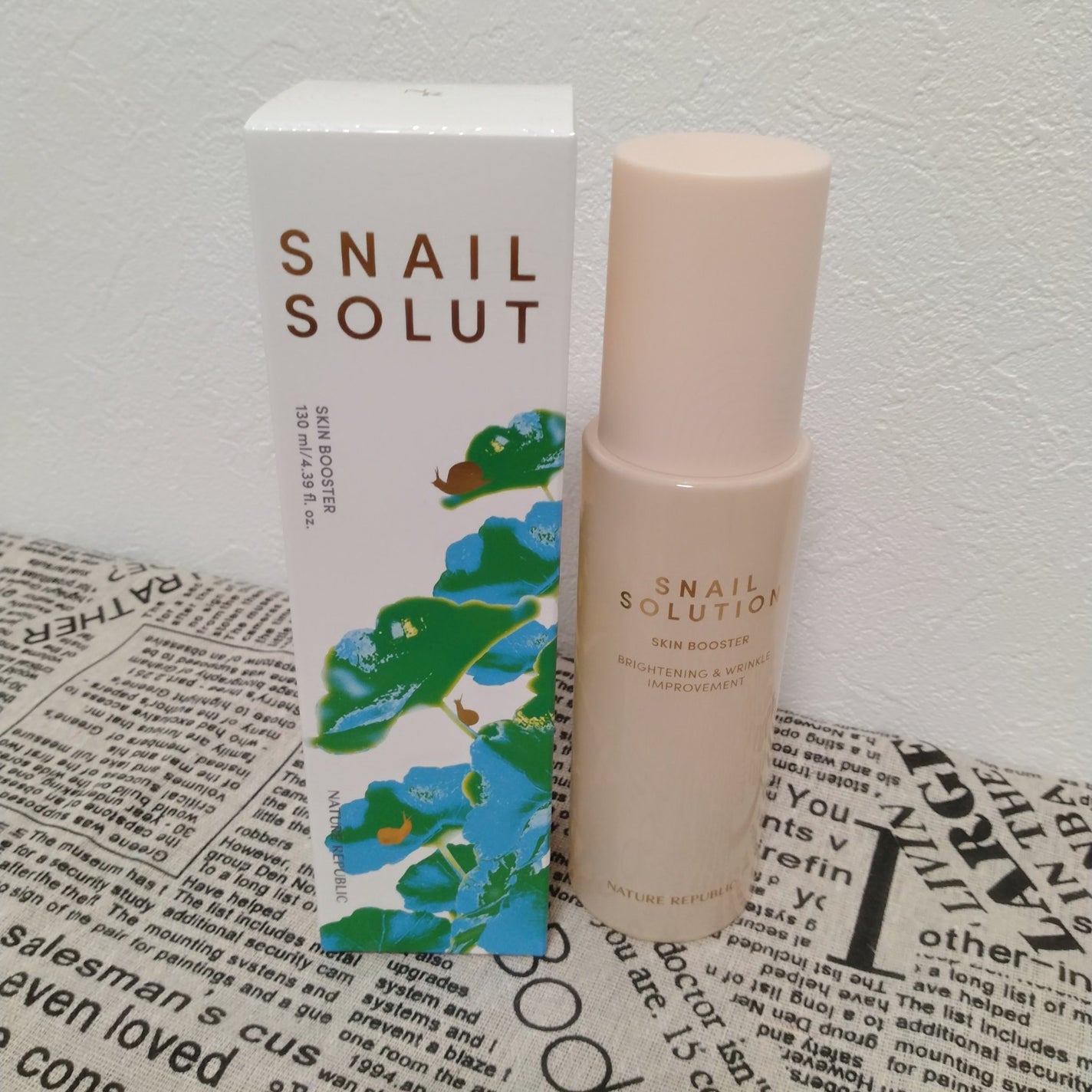 (旧)スネイルソリューションスキンブースター/ネイチャーリパブリック/ブースター・導入液を使ったクチコミ(3枚目)