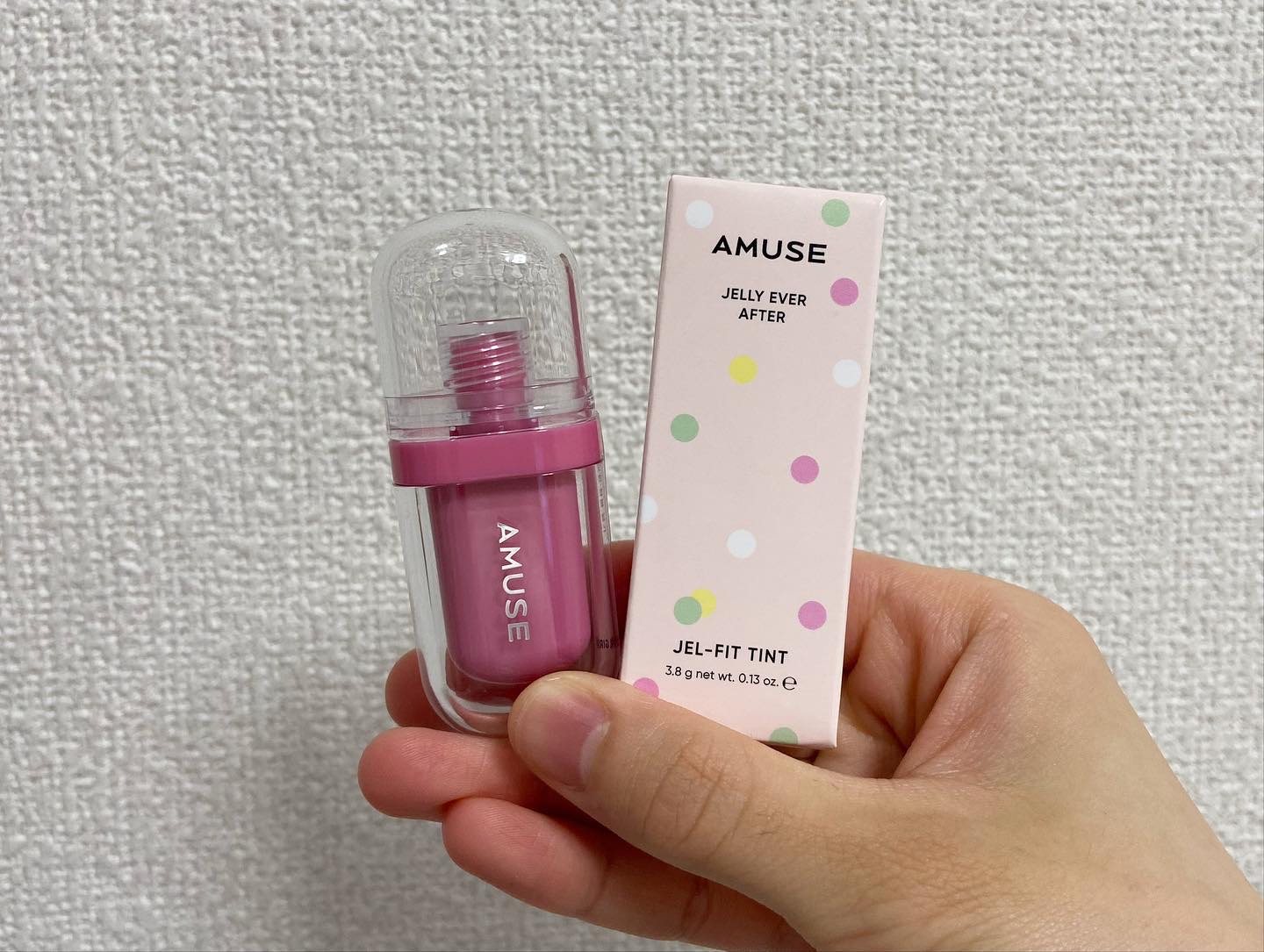 ジェルフィットティント/AMUSE/リップティントを使ったクチコミ（2枚目）