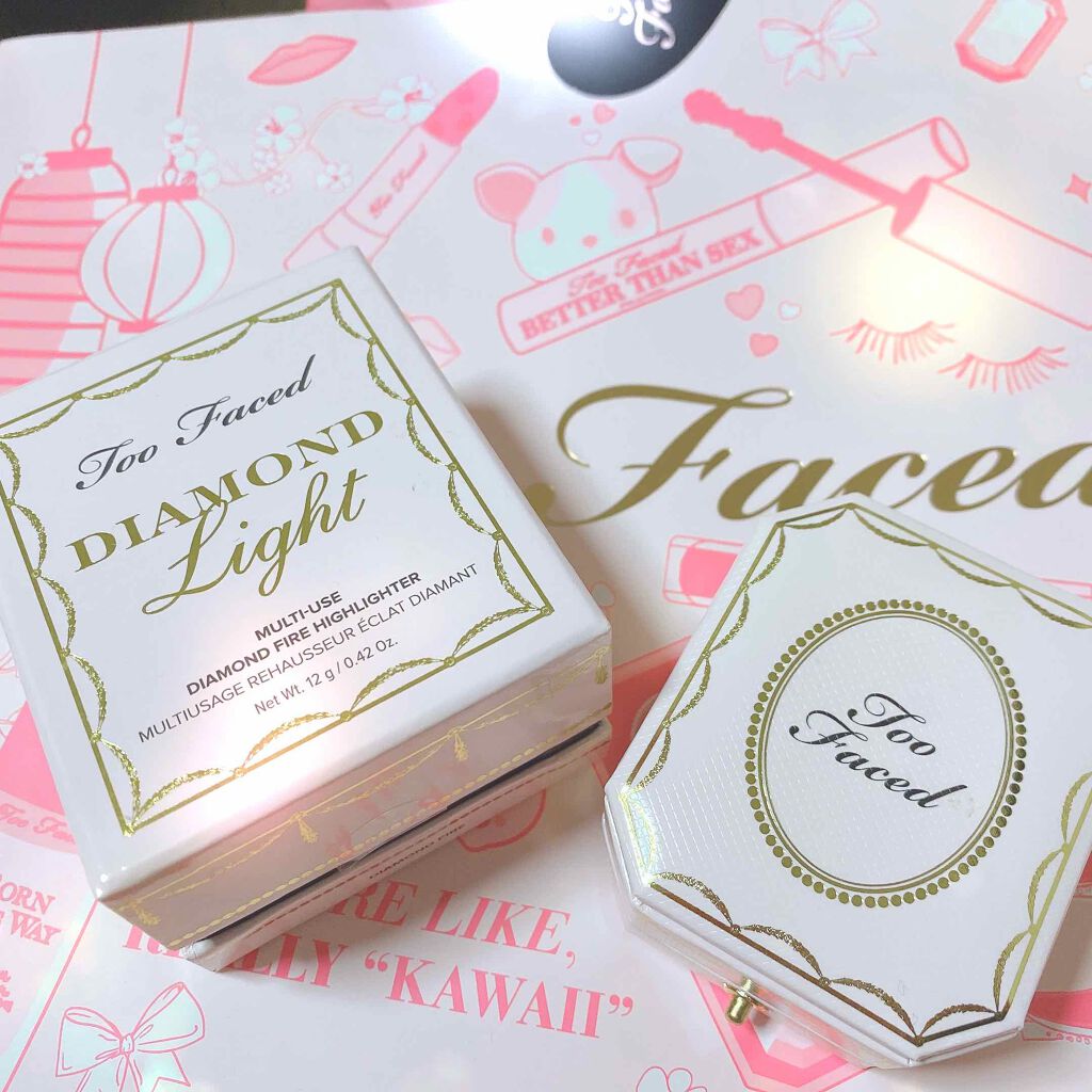 ダイヤモンドライト マルチユース ハイライター/Too Faced/パウダーハイライトを使ったクチコミ(1枚目)