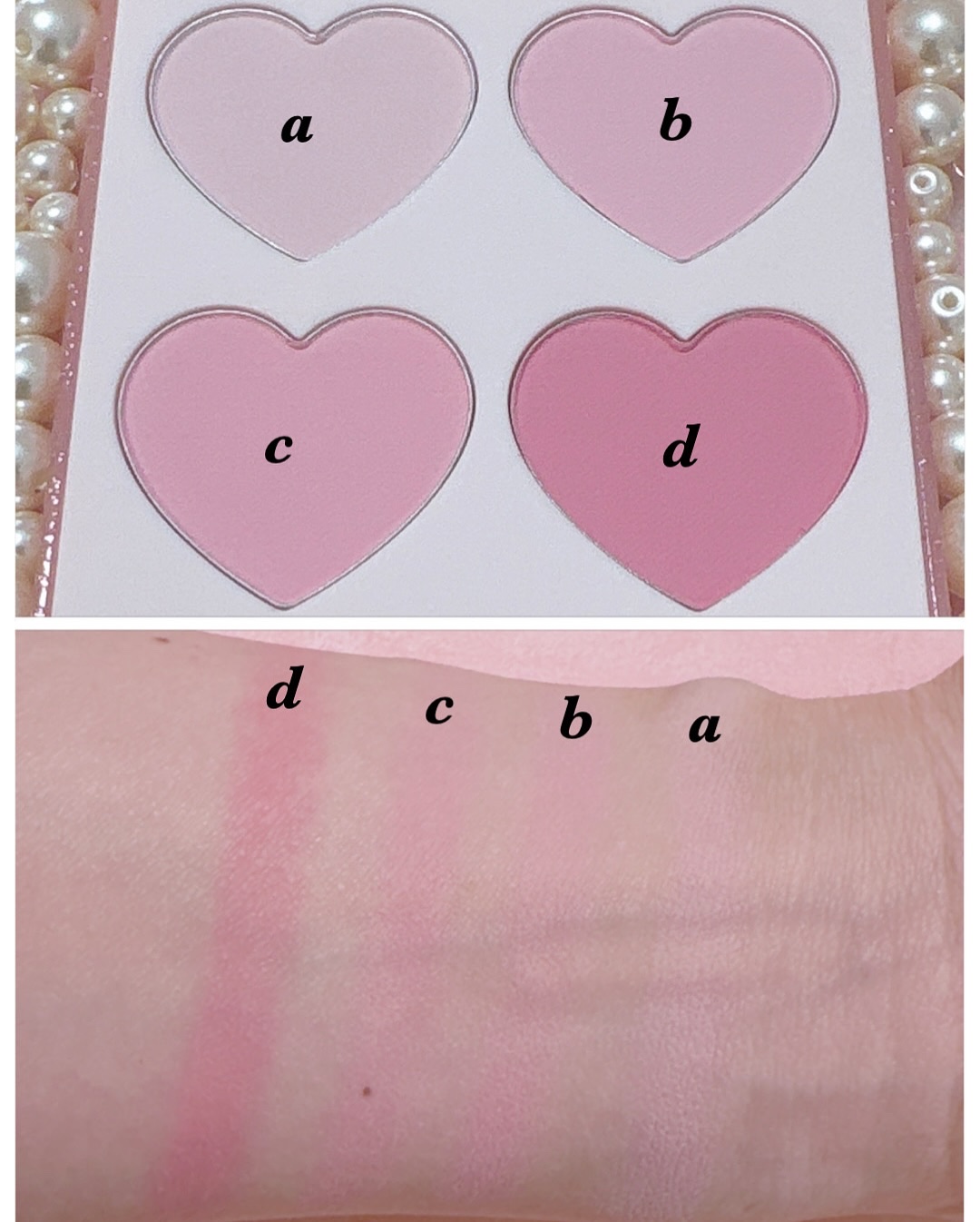 ブレンディングムードチーク 13 スウィートハート/dasique/パウダーチークを使ったクチコミ（2枚目）