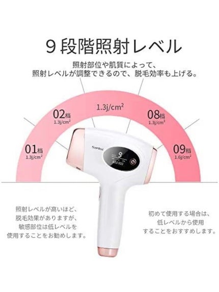 光脱毛器 VIO/Sarlisi/家庭用脱毛器を使ったクチコミ(2枚目)