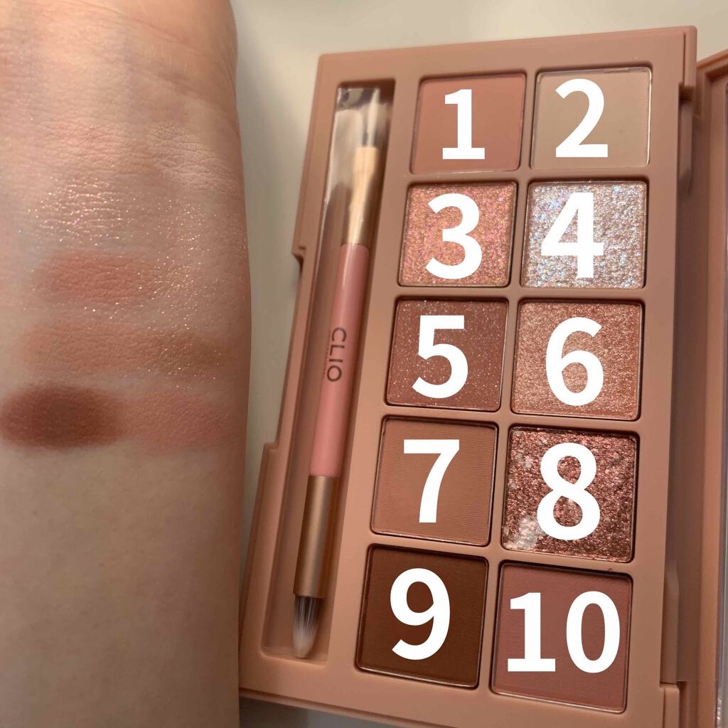 プロ アイ パレット/CLIO/アイシャドウパレットを使ったクチコミ(3枚目)