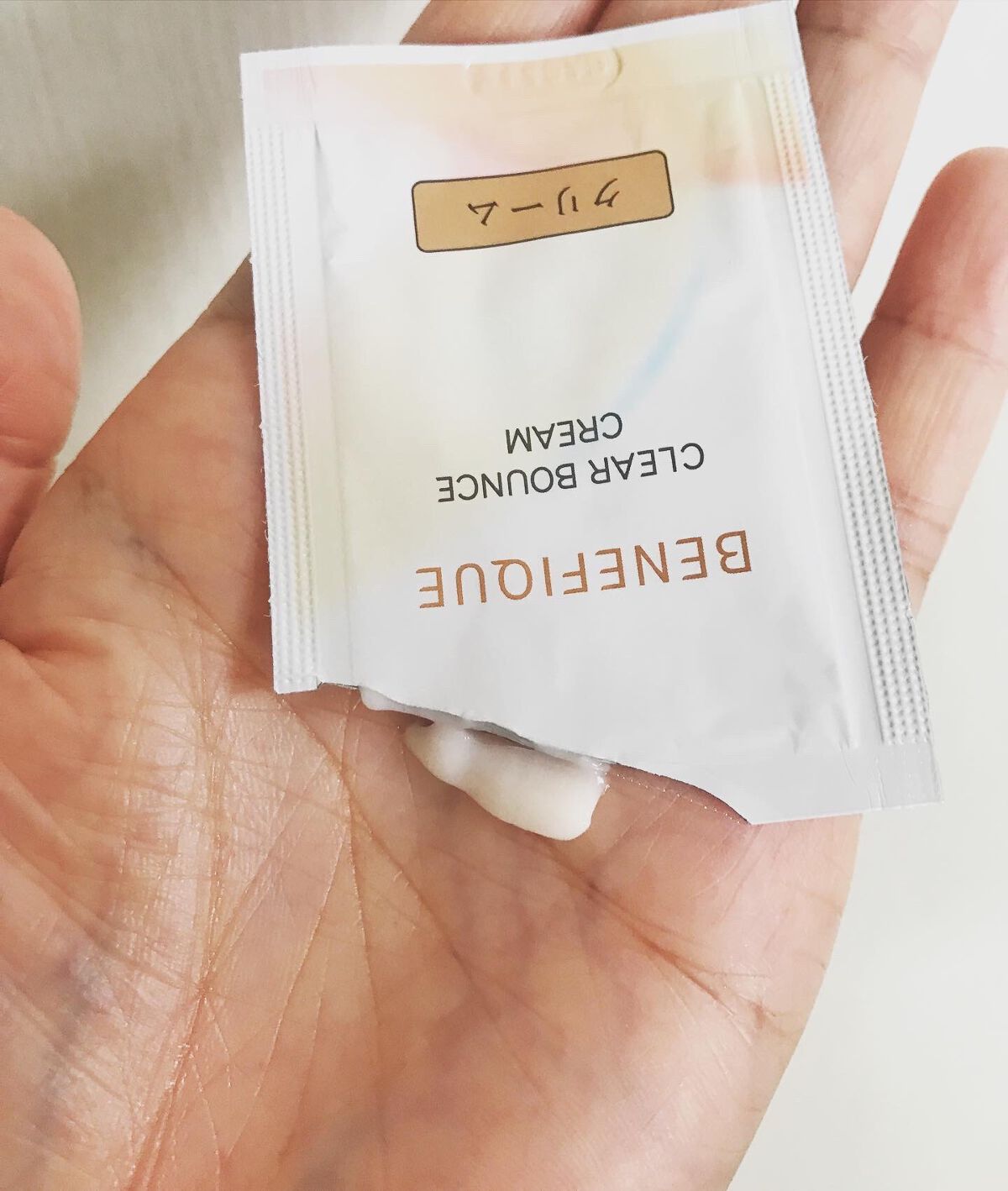 クリアバウンスクリーム /BENEFIQUE/フェイスクリームを使ったクチコミ(6枚目)