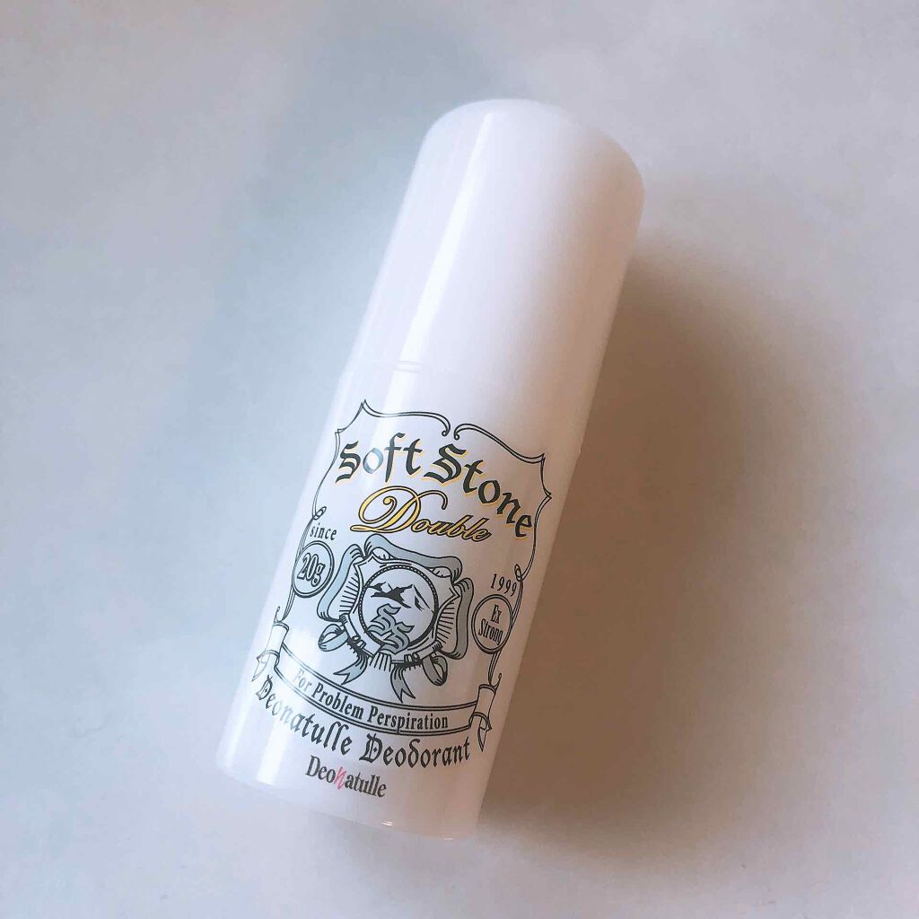 ソフトストーンＷ/デオナチュレ/デオドラント・制汗剤を使ったクチコミ（1枚目）