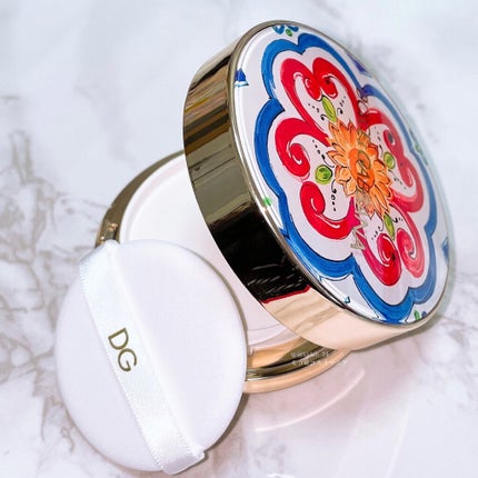 ソーラーグロウ ヘルシーグロウ クッションファンデーション/DOLCE&GABBANA BEAUTY/クッションファンデーションを使ったクチコミ(2枚目)