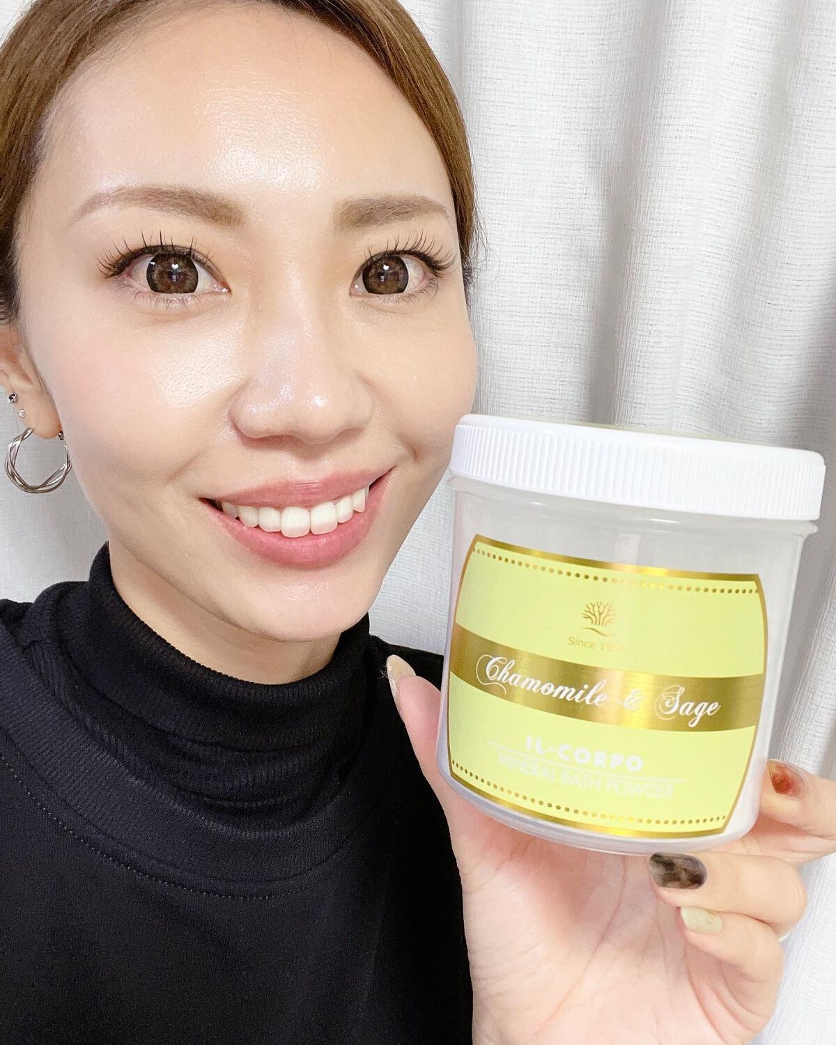 ミネラルバスパウダーカモミール＆セージ/イルコルポ/無機塩系入浴剤を使ったクチコミ（1枚目）