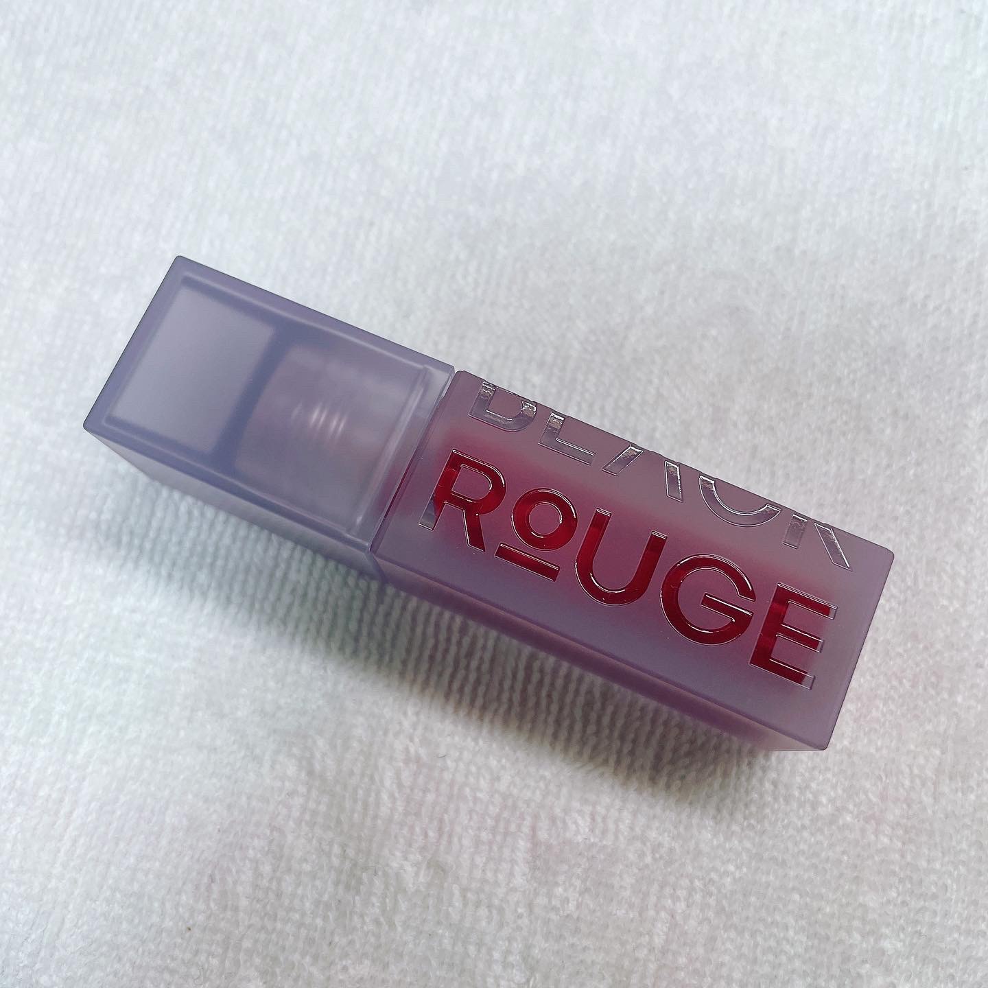 ダブルレイヤー オーバーベルベット DL10/BLACK ROUGE/口紅を使ったクチコミ（2枚目）