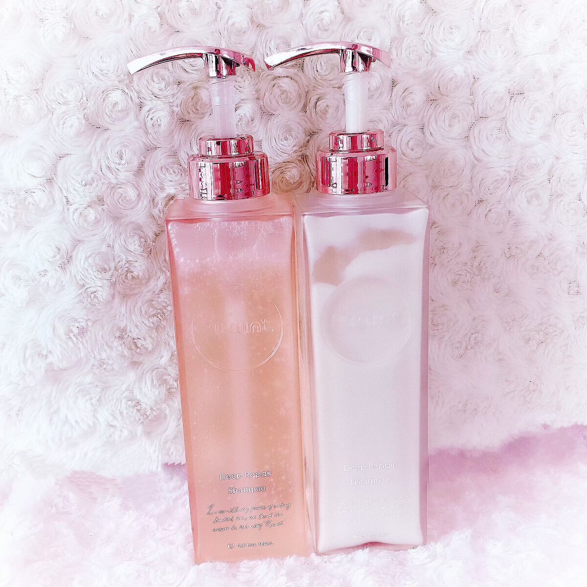 プルント ディープリペア美容液シャンプー／トリートメント/Purunt./市販シャンプーを使ったクチコミ（1枚目）