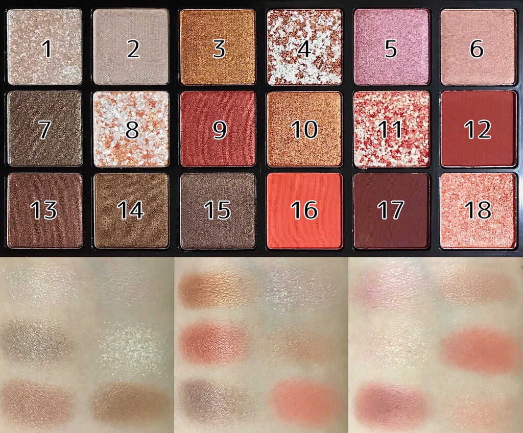 DQDNアイシャドウパレット PR/ドン・キホーテ/アイシャドウパレットを使ったクチコミ(3枚目)