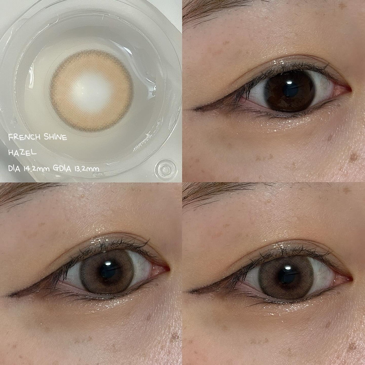 FrenchShine1day/OLENS/ワンデー(1DAY)カラコンを使ったクチコミ(2枚目)