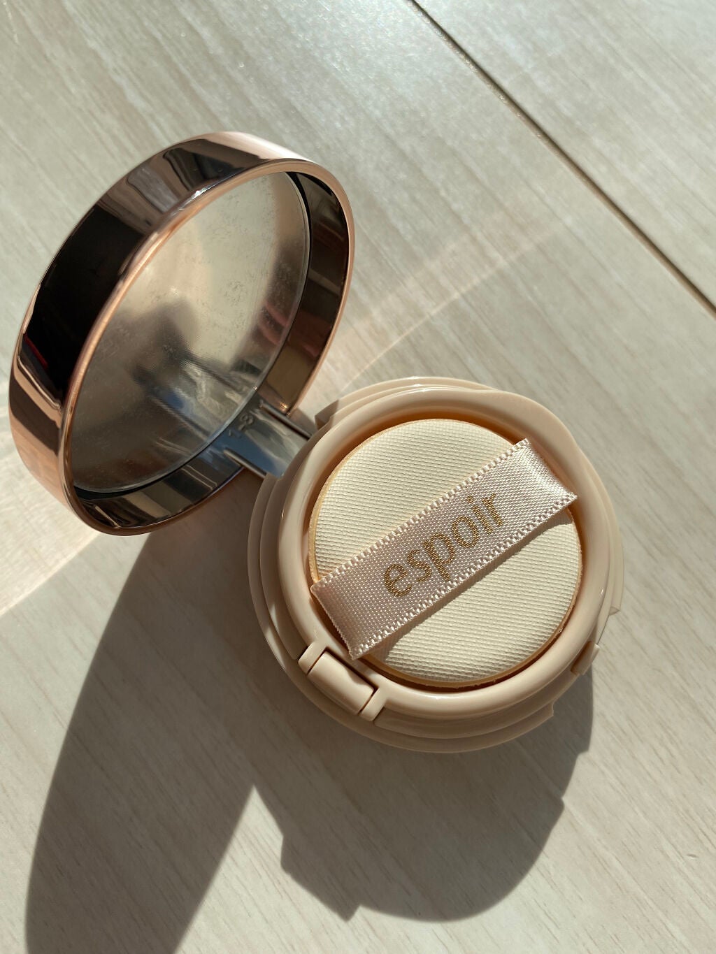 プロテーラービーグロウクッション(オールニュー)/espoir/クッションファンデーションを使ったクチコミ(2枚目)