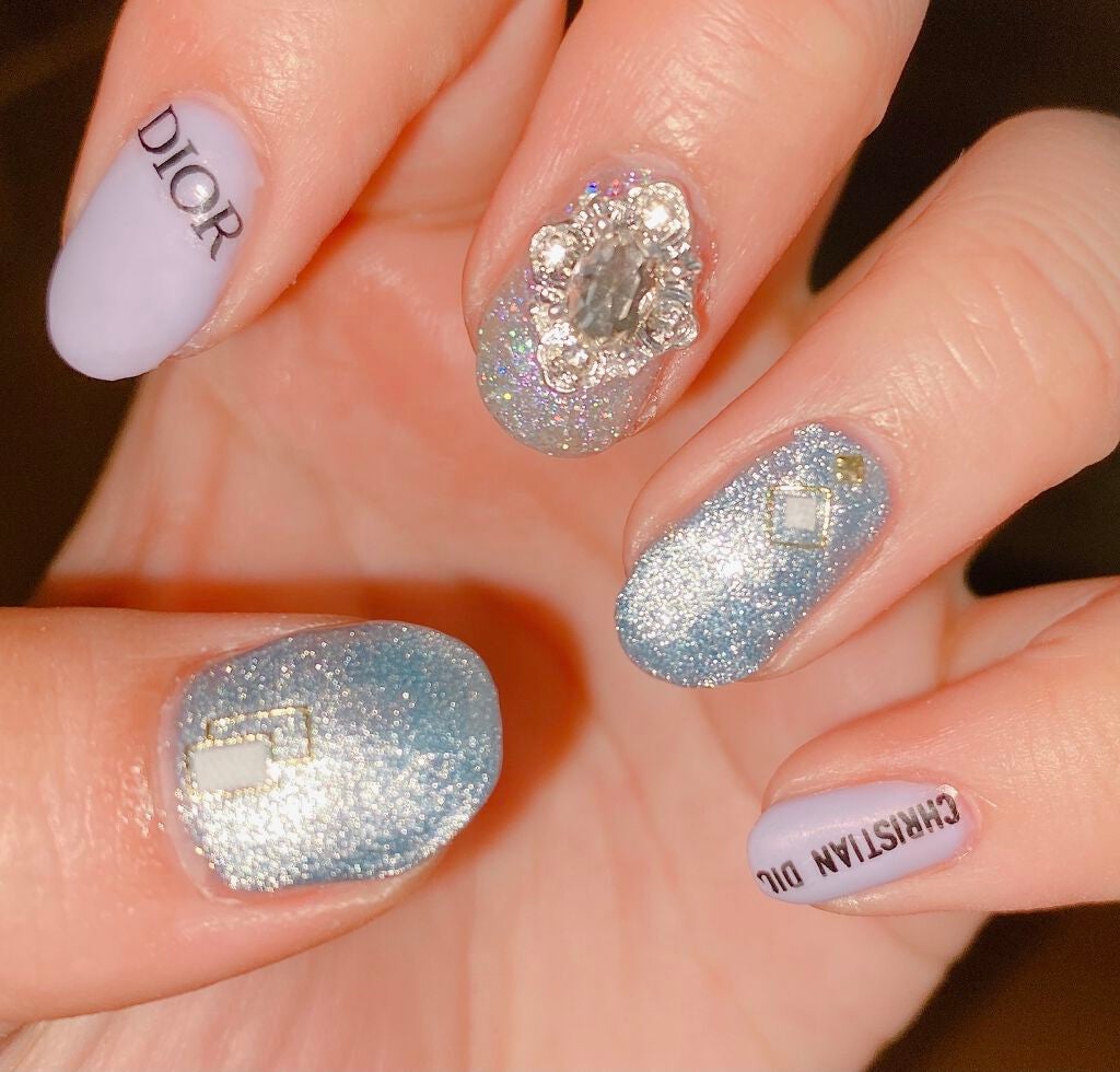 ジェルネイル(ライト対応)/セリア/ジェルネイルを使ったクチコミ(3枚目)