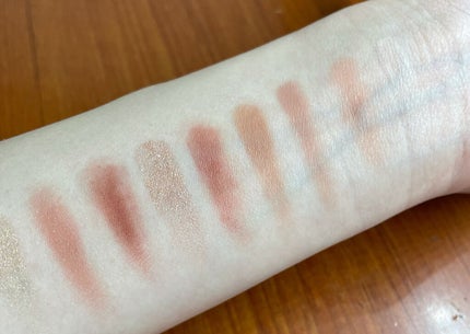 デザートメモリシリーズ 16色アイシャドウパレット/ZEESEA/アイシャドウパレットを使ったクチコミ(7枚目)