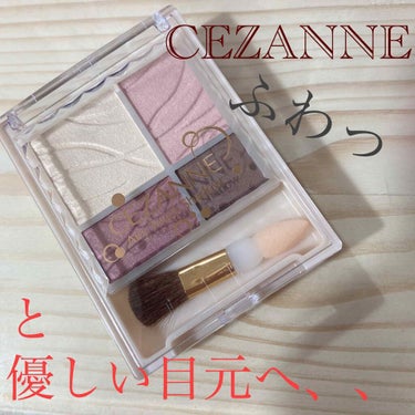 エアリータッチシャドウ/CEZANNE/アイシャドウパレットを使ったクチコミ（1枚目）