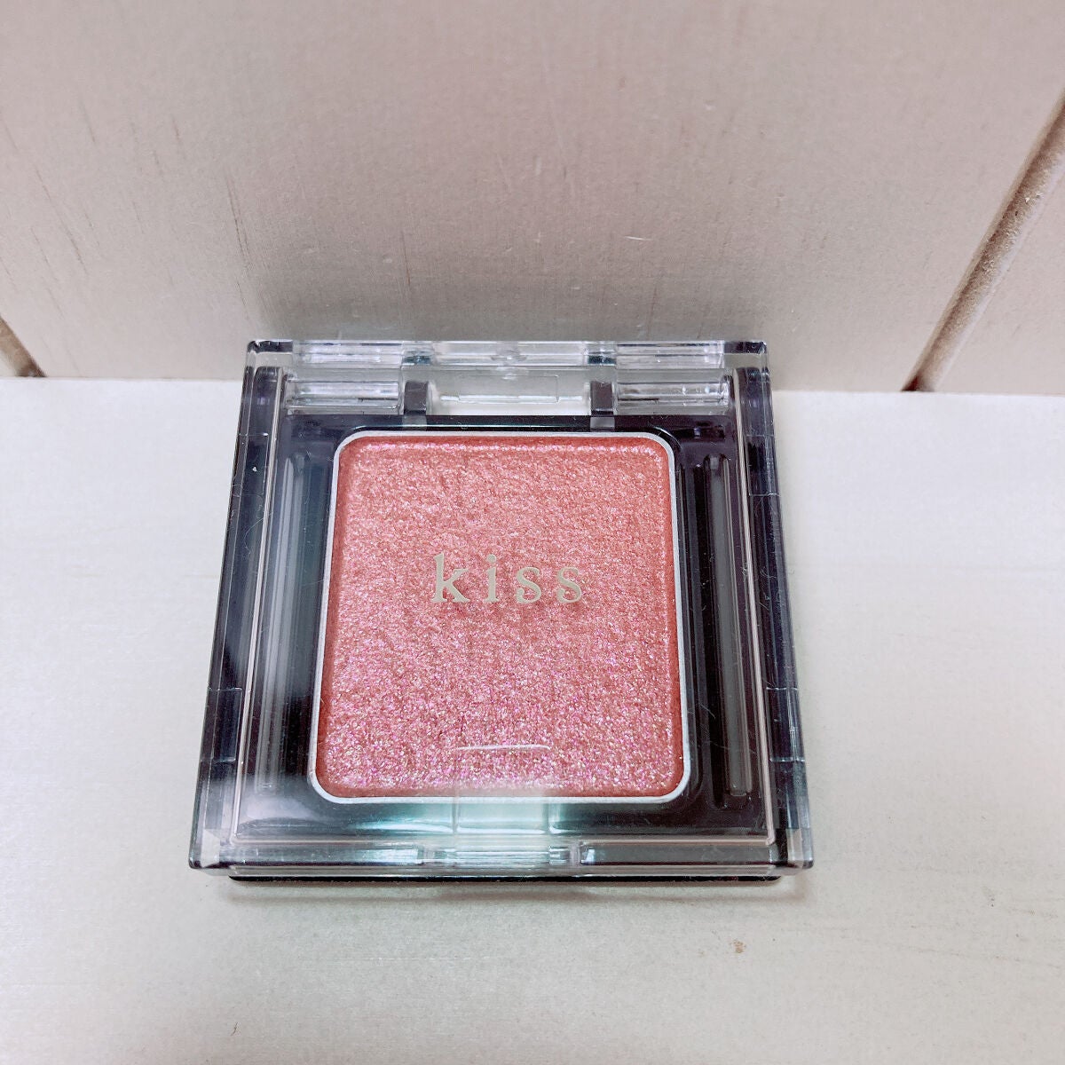 シアー グリッターアイズ/KiSS/単色アイシャドウを使ったクチコミ(1枚目)