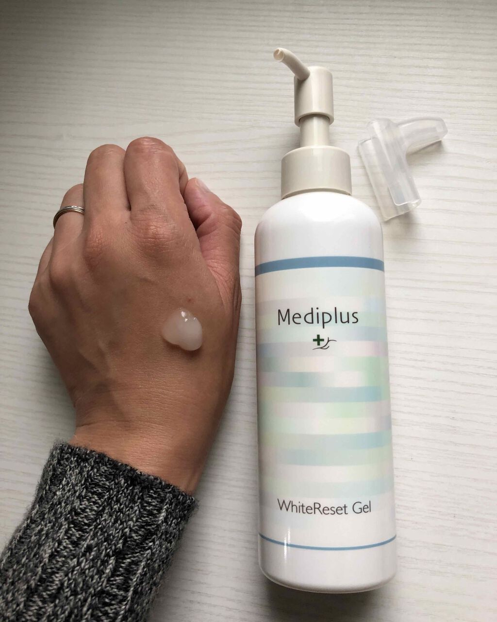ホワイティクリアゲル/メディプラス/オールインワン化粧品を使ったクチコミ（2枚目）