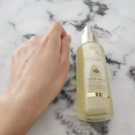 ダルバ ホワイトトリュフファーストスプレーセラム/ダルバ/ミスト状化粧水を使ったクチコミ(4枚目)