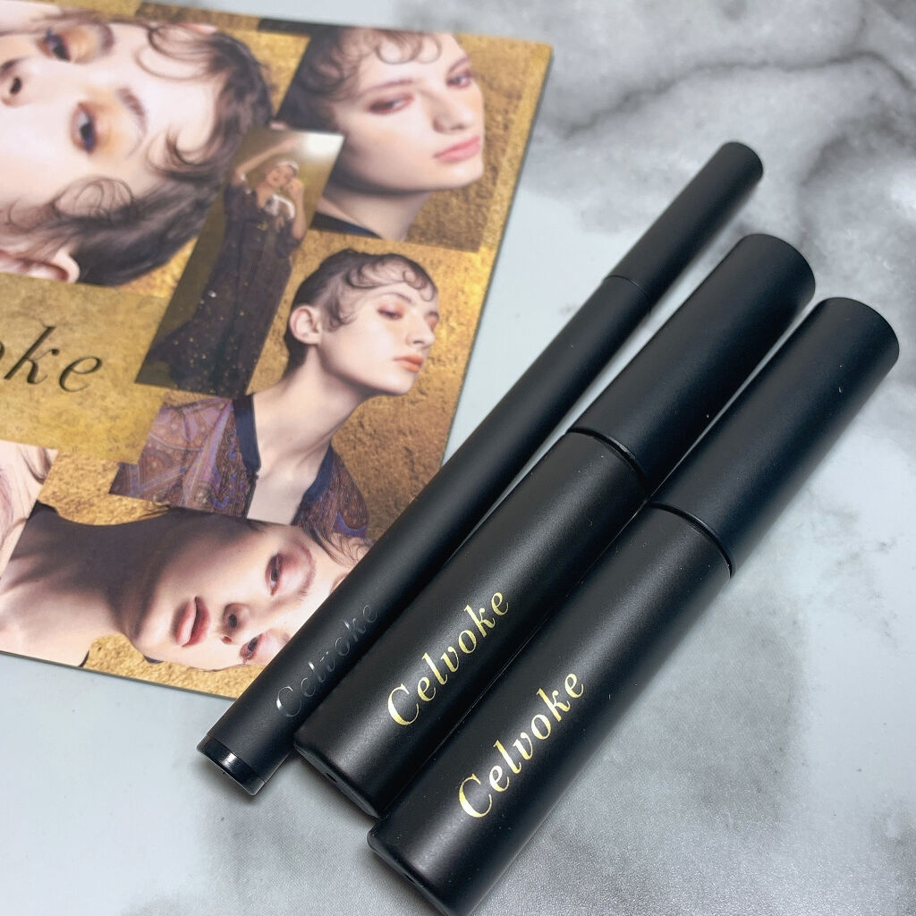 セルヴォーク インディケイトアイブロウマスカラ C/Celvoke/眉マスカラを使ったクチコミ（3枚目）