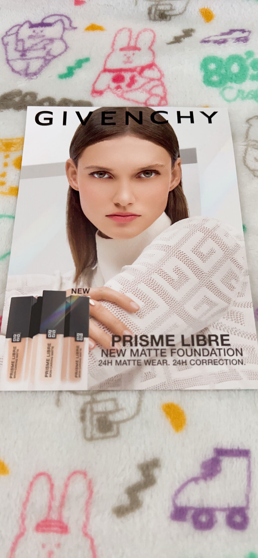 プリズム・リーブル・スキンケアリング・マット 1-N95/GIVENCHY/リキッドファンデーションを使ったクチコミ（3枚目）