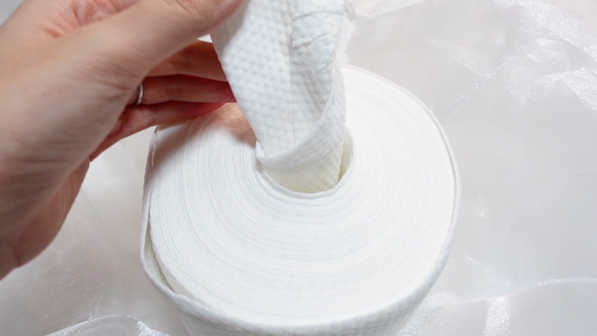 クレンジングタオル ロールタイプ/CICIBELLA/クレンジングタオルを使ったクチコミ（3枚目）