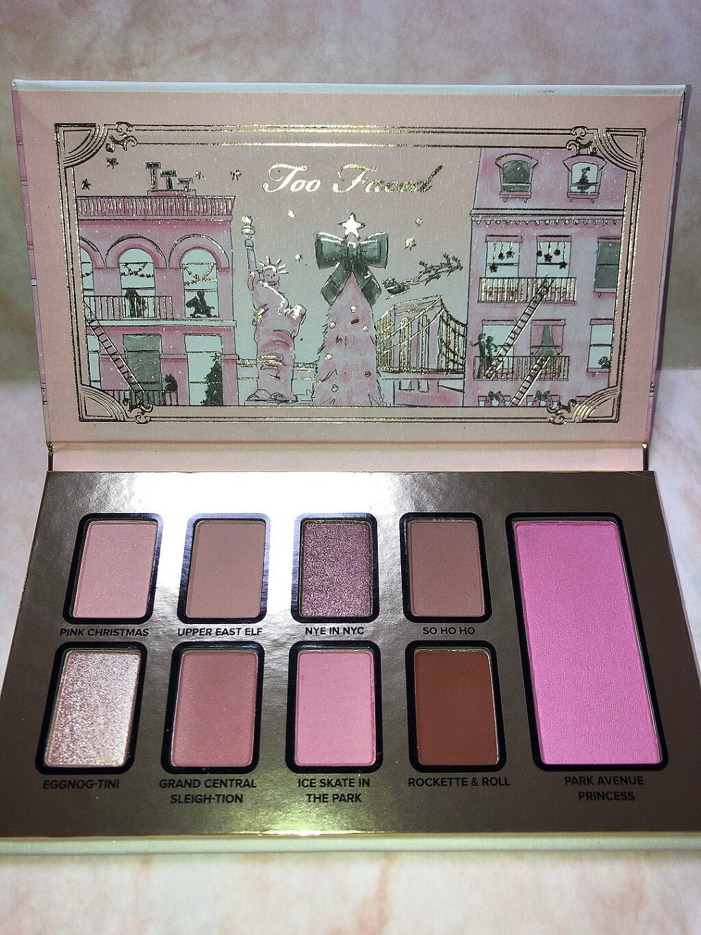 クリスマス アラウンド ザ ワールド メイクアップコレクション/Too Faced/メイクアップキットを使ったクチコミ(4枚目)